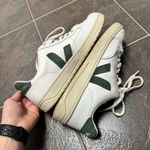 VEJA  Mens V-12 Lace Up Lowtop Sneakers Leather Shoes Cyprus Green EU 43 US 10 Photo 8