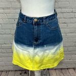 Wild Fable  Dip Dye Jean Skirt Photo 1