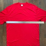 Sport-tek  fire engine red tee-shirt, size L, NWOT Photo 2