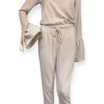 Missguided Misguided Cream Jumpsuit Photo 2