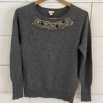 Halogen Cashmere Jeweled Sweater. Size Small. EUC Photo 0