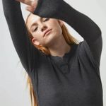 ๐LUNYA๐ Restore Thermal Long Sleeve Top + High Rise Legging Pajama Set L NWOT Gray Size L Photo 4