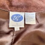 DG 2 Plus Size Early 2000's Witchy Whimsygoth Dark Brown Suede Leather Jacket 3X Photo 6