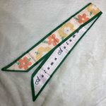 Green & Orange Bag Twilly / Scarf ‘Autumn’ NEW Photo 0