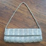 Elegant Silver Beaded Romantic Sequin Feminine Whimsical Sparkly Shoulder Bag Photo 0