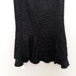 Click Collection Womens Skirt Size 6 Black Maxi Flared Ruffle Witchy Whimsigoth‎ Photo 2