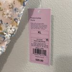 Wild Fable Women's Peach Floral Eyelet Ruffle Sleeveless Corset Crop Top Size XL Photo 13