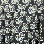 Boden USA Boden Easy Yoke Mini Jersey Dress Black Petal Blossom Long Sleeve Size 8 Photo 5