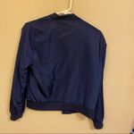 Charlotte Russe  Navy Bomber Jacket Photo 1
