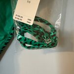 Anthropologie Seafolly Wild Ones Bandeau One Piece - Jade - US Size 10 NWT Photo 3