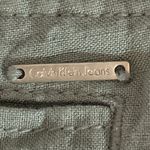 Calvin Klein Jeans Linen Blend Shorts Women’s Size 2 Olive Preowned Photo 4