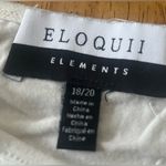 Eloquii  Elements cold shoulder cotto/viscose blend long sleeve top, size 18/20 Photo 1