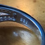 Sleeping Beauty Turquoise Tanzanite Sterling Silver Ring Size 8 Blue Photo 6