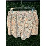 Free People  Movement Ivory Combo Printed In The Wild Baggy Shorts Size Large NWT Photo 7
