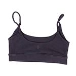 Buffbunny Collection  Gray Sports Bra Stretch Athleisure Minimalist Small Photo 1