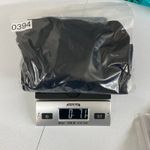 EXPRESS women's black Portofino collared button sheer lightweight v-neck shirt M Photo 8