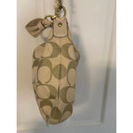 Coach Kristin Lurex Champagne Woven Hobo Shoulder Bag Purse Photo 7