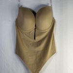 Backless Strapless Bra Bodysuit Clear Strap Seamless Faja Shapewear XL Photo 0