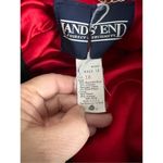 Lands' End Vintage Land’s End PEA COAT HEAVY WOOL blend Size 16 Navy Jacket Photo 4