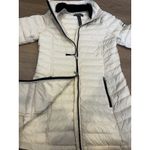 Ralph Lauren LAUREN Jacket Womens XS Puffer Front Full Zip Mock Neck - Cream Photo 10