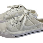 Nike Court Royale 2 Low Mules Canvas White Sneakers Shoes Women US 7.5 EU 38.5 Photo 0