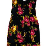 Twenty One Strapless Floral Twill Mini Dress (S) Photo 1