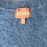 Show Me Your Mumu Cozy Forever Fuzzy Blue Oversized Sweater or Dress Size XL Photo 4