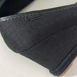 Lauren Ralph Lauren Women’s Nella Canvas Wedge Peep Toe Shoes Size 9.5 Black Photo 12