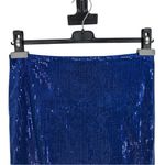 Blue Blush  Blue Sequin Mini Skirt size Medium M NWT NYE Party Lined Photo 1