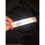 Band of Gypsies  NWT Hallie Black Crossover Long Sleeve Blouse Size M Photo 5