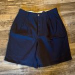 Liz Claiborne  Women's High Waist Navy Shorts / DG125 Photo 0