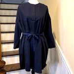 Lucky Brand  Navy Blue Long Sleeve Belted Tunic Sz Medium NWT Photo 10