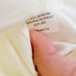 Parker  Juliiette white mini dress size medium Photo 9