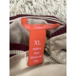 Chelsea and Violet Womens Floral Embroidered Satin Varsity Jacket Size XL Photo 5