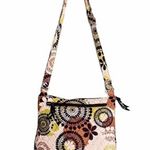 Vera Bradley Bag Cocoa Moss Saddle Hipster Quilted Shoulder Bag Retro Boho Purse Photo 1