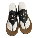 Rockport Women Ridge Black Sling Back Sandals Size 6.5 Flats Casual Comfort Photo 3