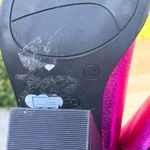 Nine West  Pink Metallic Glitter Cowboy Western Boots Size 7.5 Photo 10