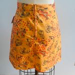 Unique Vintage Smak Parlour x Flintstones Mustard & Orange Dino Print Mod Skirt-Size Medium-NWT Photo 6