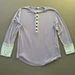 since 2005 Soft Ribbed Henley Top Photo 0