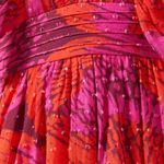 KLEID Victoria Midi Maxi Dress in Peony Magenta Photo 4