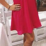 Entourage Hot Pink Strappy Back Dress Photo 0