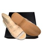 Sorel NIB NEW Dayspring Slingback Platform Sandal IN Color: Honest Beige/ Chalk Photo 9