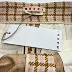 Marni NWT Natural Houndstooth Jacquard Kick Photo 6