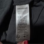 Zadig & Voltaire  Walk Diamanté Insignia BC Blason Strass Ringer Tee Rhinestone Photo 9