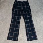 Levi's  Math Club Flare High Waisted Trouser Pant Black Bonnie‎ Plaid 27 X 29 Photo 5