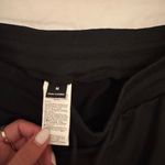 Women's Drawstring Sweat Mini Skirt Sports Black Size M Photo 2