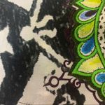 Rococo sand throne print silk embroidered blouse Black Size XS Photo 1