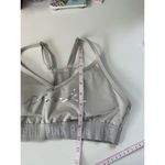 PINK - Victoria's Secret PINK Ultimate Lightly Lined Sports‎ Bra - Gray with Pink Logo, Size Small, EUC Photo 6