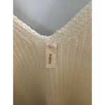 Wishlist  Women's Cream‎ Knit Cropped Tank Top, Wool Blend, Summer Sleeveless Photo 1