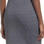 Leith Gray Ruched Body Con Dress Photo 1